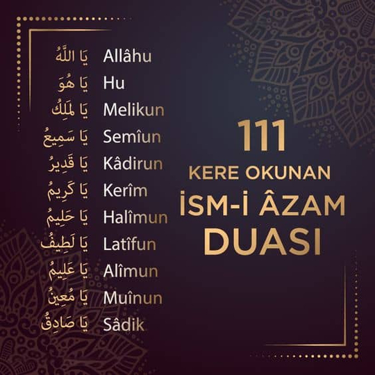 İsmi Azam Çeşitleri ile Maneviyatınızı Güçlendirin